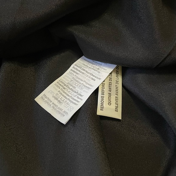 J.Crew Black Tie-Waist Metallic Dot Jacquard Long Sleeve Top NWT - Picture 9 of 12